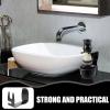 FOMIYES and Shaving Brush Stand Safety Stand Hanger Beard Brush Holder Organizer Home Dorm view 2