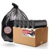 13 Gallon Trash Bags, 1000 Count Bulk Value Pack, Black Tall Kitchen Garbage bags, Multi-purpose Trash Can Bin Liners for Bathroom, Office, Industrial, Commercial, Janitorial, Municipal, Recycling view 1