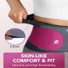 Fitomo Back Support Belt for Women with 3D Lumbar Pad & 6 Flexible Support, 0.5mm Ultra-thin, One-piece Seamless Yoga Fabric, Lower Back Support for Women for Sciatica Scoliosis, L view 3