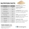 Trend Organic Medium Oatmeal Stoneground,500g - Wholesome Fibre Boost for Culinary Excellence  High in Protein, Certified Organic, Vegan, GMO-Free, No Additives No Preservatives view 2