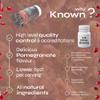 Known Tasty Immunity Mushrooms Gummies - Reishi, Maitake, Vitamin C, Zinc & Selenium - Natural Pomegranate Flavour - 60 Vegan Gummies, 1 Month Supply view 4