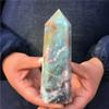 AOHRO Natural crystal rough Natural Stone Obelisk Quartz Crystal Point Reiki Suitable for Furniture Decoration view 1