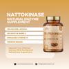 Nattokinase 120 Capsules | 200 MG 4000 FU Per Capsule | 100% Natural Vegan Non-GMO | Protein Enzyme from Japanese Natto | New & Improved Formula | 4 Months Supply view 4