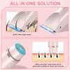 2 in1 Electric Lady Shaver for Women, Painless Womens Razor Bikini Trimmer, Cordless Wet & Dry Electric Razors for Women Legs Underarms Pubic Hair Rechargeable IPX7 Waterproof Lady Shaver (Pink) view 3