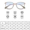 RICCIE Presbyopia glasses women anti-blue light HD computer reader 1.56 aspheric resin lens magnification,02,+2.25 view 4