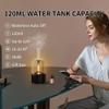 120ml Essential Oil Diffusers - Candlelight Lamp Aromatherapy Machine, Cool Mist Humidifier with Auto-Off Protection, Perfect for Bedroom & Office - Cylinder view 2