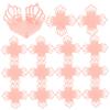 Gatuida 50pcs Chocolate Decorative Paper Wrapping for Party Favor Candy Diy Elegant Paper Bags view 1