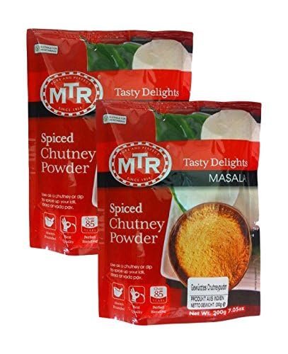 Food World Combo - Ethnic Choice Indian Grocery Powder Chutney, 200g (Pack of 2) Promo Pack