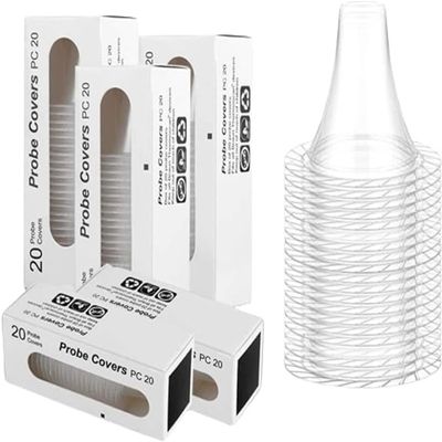 200 Counts Disposable Ear Thermometer Probe Covers, Refill Caps Lens Filters for All Braun & Other Types Digital Thermometers