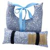 Customisable 10"x9" Underarm Cushion for Single Mastectomy Pillow Lumpectomy Augmentation Gift Set +10" Seatbelt Pad, Breast Cushion Pillow SLNB Top Surgery (DELPH FLORAL) view 1