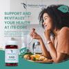 OptimumAgeing NAD+ Supplements UK 60 x 350mg | Made in UK & Third Party Tested | Vegan Advanced NAD Resveratrol Supplement | Supports Cellular Energy & Metabolism | Slow-Release Capsules view 4