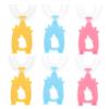 Gatuida 6pcs Boys and Girls U-Shaped Handheld Toothbrushes Soft Silicone Brush Heads for Boy Girl's Tooth Cleaning at Home view 1