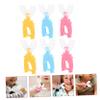 Gatuida 6pcs Boys and Girls U-Shaped Handheld Toothbrushes Soft Silicone Brush Heads for Boy Girl's Tooth Cleaning at Home view 2