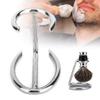 ANKROYU Shaving Brush Stand for Men, Stainless Steel Shaving Holder for Salon Home Travel Use, Shave Accessory Fits Most Shavers and Brushes view 4