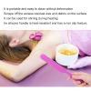 ANKROYU Wax Spatulas, Wax Spatula Melting, Multifunctional Silicone Spatula, Silicone Applicator Spatulas, Hair Removal Wax Bean Scraper, Reusable Scraper Hard, for Home Salon Body Use(Purple) view 4