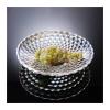 WAOCEO Fruit Bowls High-Grade Light Luxury Style Fruit Plate Home Crystal Glass Living Room Coffee Table Fruit Plate Office Restaurant Fruit Plate Fruit Basket (Color : C, Size : Small) view 4