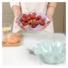 WAOCEO Fruit Bowls 4 PCS Fruit Tray Home Living Room Fruit Tray Modern Simple Coffee Table Snack Tray Creative Fruit Tray Plastic Dried Fruit Tray Fruit Basket (Color : Purple) view 3