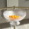 Fruit Bowls Fruit Tray Home Living Room Coffee Table Fruit Basket Candy Tray Snack Placement Tray Snack Tray with Base Fruit Basket (Color : White) view 1
