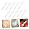 Angoily Wear-Resistant Prison Toothbrush 10pcs Small Mini Size Oral Cleaning Brush with Soft Finger Guard Short Handle for Inmate Self- Prevention view 4