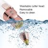 ANKROYU 2 in 1 Women Electric Eyebrow Trimmer, Painless Eyebrow Hair Remover, Portable Hair Removal Machine Shaver for Eyebrow Nose Lips Face Armpit view 4