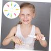 PartyKindom 8pcs Boys and Girls Toothbrush Cartoon Boy Girl Extra Soft Interspace Toothbrush Pack for Girl's Oral Care at Home Random Color view 4