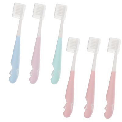 PartyKindom Boy Girl Soft Bristle Toothbrush Cartoon Design Portable Toothbrush for Boys and Girls Oral Care at Home Travel