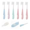PartyKindom Boy Girl Soft Bristle Toothbrush Cartoon Design Portable Toothbrush for Boys and Girls Oral Care at Home Travel view 2