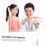 Gatuida Children Manual Toothbrush with Storage Bucket Soft Bristle Comfortable Brush Head Cartoon Panda Toothbrush for Oral Care view 2