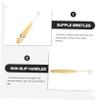 Gatuida Children Manual Toothbrush with Storage Bucket Soft Bristle Comfortable Brush Head Cartoon Panda Toothbrush for Oral Care view 3