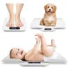 BAGAIL Baby Scale with Detachable Tray, Auto-Rotation Readings, Tare, Auto Lock and Comparison, Universal Digital Weighing Scale for Infant, Pet, Toddler and Adult, Max Weight Up to 400lb/180kg view 1