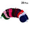 STOBOK 60pcs Pouch for Jewelry Drawstring Gourd Bag Flannel Storage Pouches u Shape Packing Bag for Gifts Candy Toys Random Color view 3