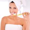 Disposable Hotel Toothbrush 50pcs Portable Travel Toothbrush with Toothpaste Kit Travel Toothbrush Kit Teeth Cleaning Brush for Hotel view 2