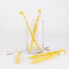 Disposable Hotel Toothbrush 50pcs Portable Travel Toothbrush with Toothpaste Kit Travel Toothbrush Kit Teeth Cleaning Brush for Hotel view 4