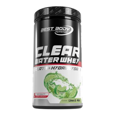 Best Body Nutrition Clear Water Whey Isolate + Hydrolysate (450g) Lime & Mint