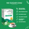 TeaFit Premium Zero Sugar Instant Cardamom Tea Pack of 50 Sachets (700gm) | Cardamom Tea Premix | No Sugar Milk Chai Mix | Ready to Drink | Instant Ilaichi Chai Powder view 4
