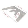Bceer Dental Occlusal Maxillary Casting Jaw Plane Plate Autoclavable Denture Instruments view 2