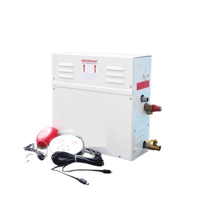 ZYJIX 3KW 4.5k Sauna Machine - Steam Shower Generator Kit With Digital Controller For Home Spa, Self-Draining System - Commercial Sauna Equipment(Color:3kw)