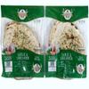 Leicester Handmade Garlic & Coriander Naans Bread Vegan Kosher Pack of 2 x 5 Pcs view 1