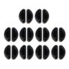 10 Pairs Self Adhesive Anti-Slip Thin Nosepads Soft Silicone Nose Pads for Eyeglasses Sunglasses Reading Glasses Eyeglass Nose Pads Adhesive Clear view 1