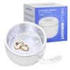 Hello Bright - Ultrasonic Retainer Cleaner Machine for Invisalign, Aligner, Night Guard, Denture, Whitening Tray, Mouth Guard and Toothbrush Head - Dental UV Ultrasonic Cleaner Pod [no UV Light] view 1