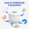 Hello Bright - Ultrasonic Retainer Cleaner Machine for Invisalign, Aligner, Night Guard, Denture, Whitening Tray, Mouth Guard and Toothbrush Head - Dental UV Ultrasonic Cleaner Pod [no UV Light] view 4