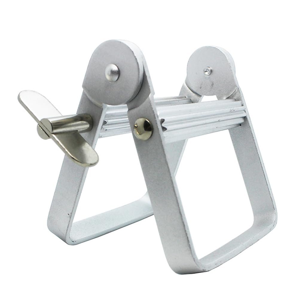 1PCS Toothpaste Squeezer, Aluminum Alloy Toothpaste Tube Squeezer Paint Tube Wringer for Toothpaste, Face Creams, Hand Creams, Shampoos, Shower Gels