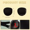 2 Eye Patch Set, Medical Eye Patch Comfortable Pirate Eye Patch with Adjustable Buckle to Treat Lazy Eye Amblyopia Strabismus for Adults view 2