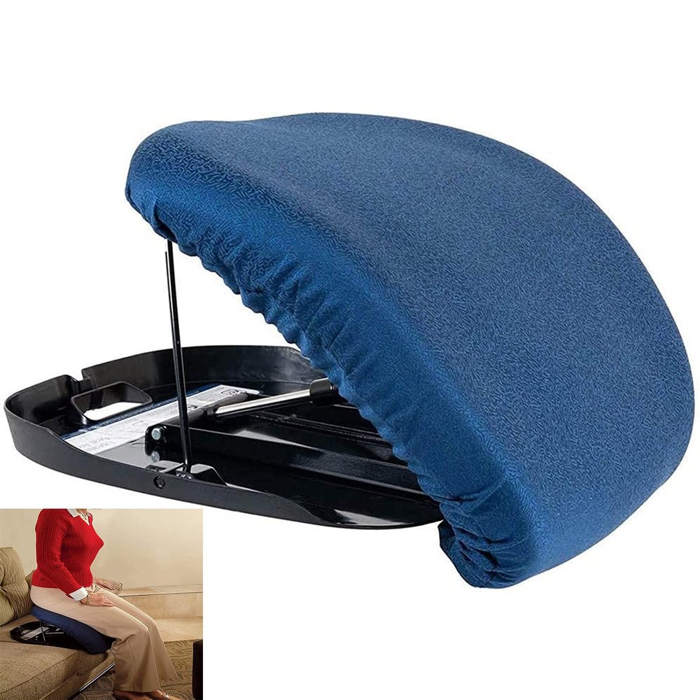 Samnuerly Uplift Seat Assist Cushion,Seat Lifting Assist Cushio Uplift Seatn Multi-function Portable Lift Cushion for The Elderly Vertical Cushion, With Anti-slip Base, Support up to 150K