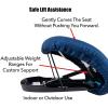 Samnuerly Uplift Seat Assist Cushion,Seat Lifting Assist Cushio Uplift Seatn Multi-function Portable Lift Cushion for The Elderly Vertical Cushion, With Anti-slip Base, Support up to 150K view 3