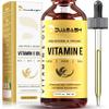 Duasash Vitamin E Oil for Skin & Face 100% Naturally Sourced Plant-Based Organic Pure Vitamin E Oil for Hair d-Alpha-tocopherol Body Oil for Women & Men, Strengthens & Moisturizes Hair, Nails 60ml view 1