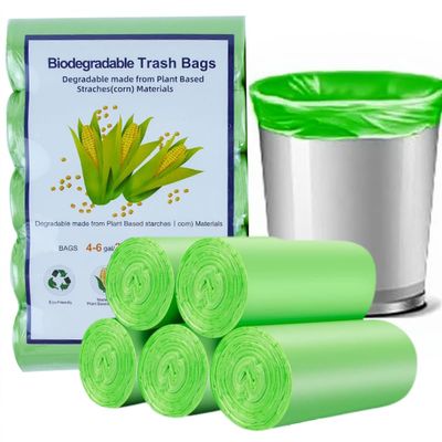 100 Organic Waste Bags 30 L, Bin Liners for Compost Containers, 5 Rolls, 100 Pieces, Kitchen Food Bin Bags, Biodegradable Bags, Organic Waste Bags for Kitchen
