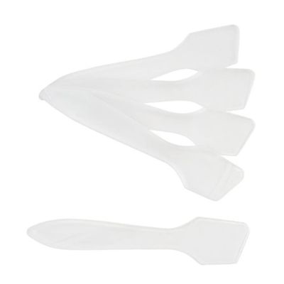 OHPHCALL 50pcs Face Mask Spatula for Diy Skincare Makeup Application Tool Plastic Handle Brightening Clean Application