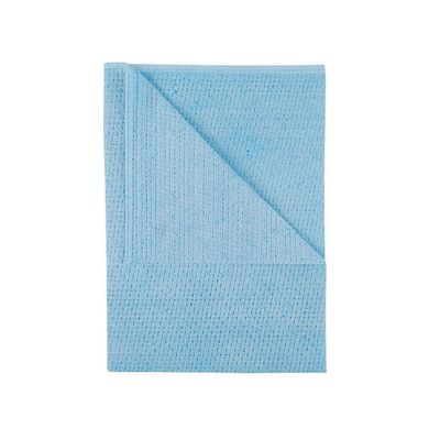 Robert Scott Cleaning Cloth Blue Anti-Bacterial General Purpose Velette Wipes 50x35cm Pack of 25