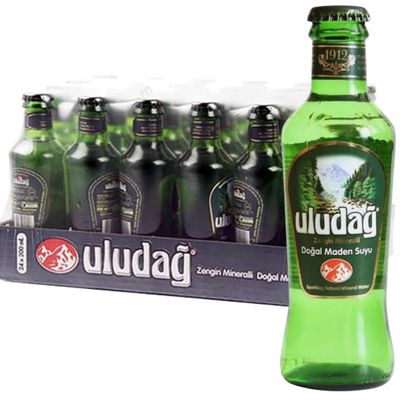 ULUDAG Mineral Water Soda 200 ml x 24 Bottle